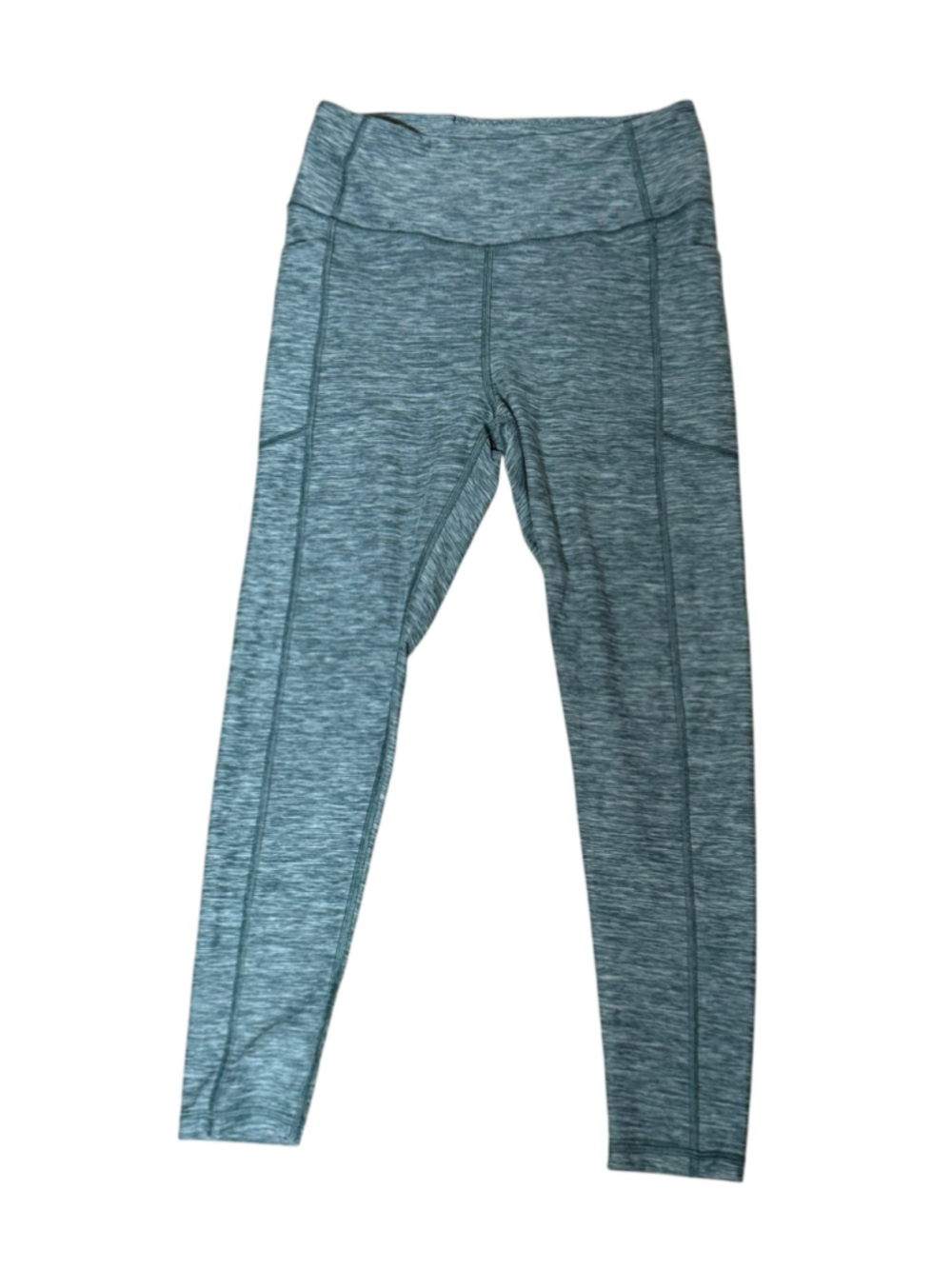 Women's Victoria's Secret Leggings Size 10 Grey Green Athletic Pants